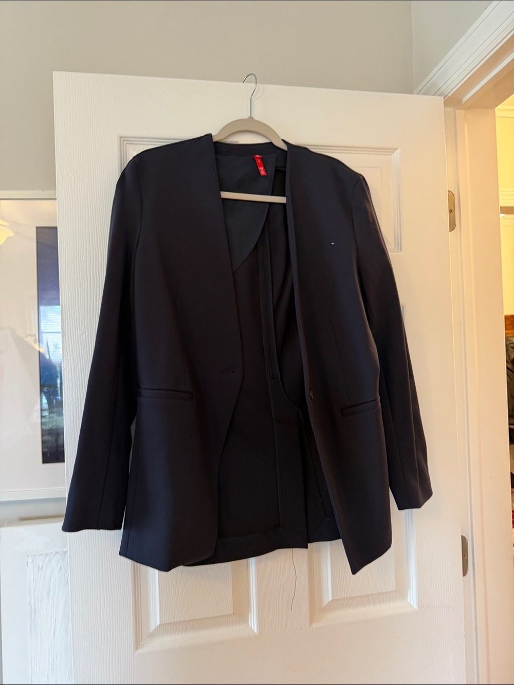 SPANX Black Open Front Women's Blazer Jacket